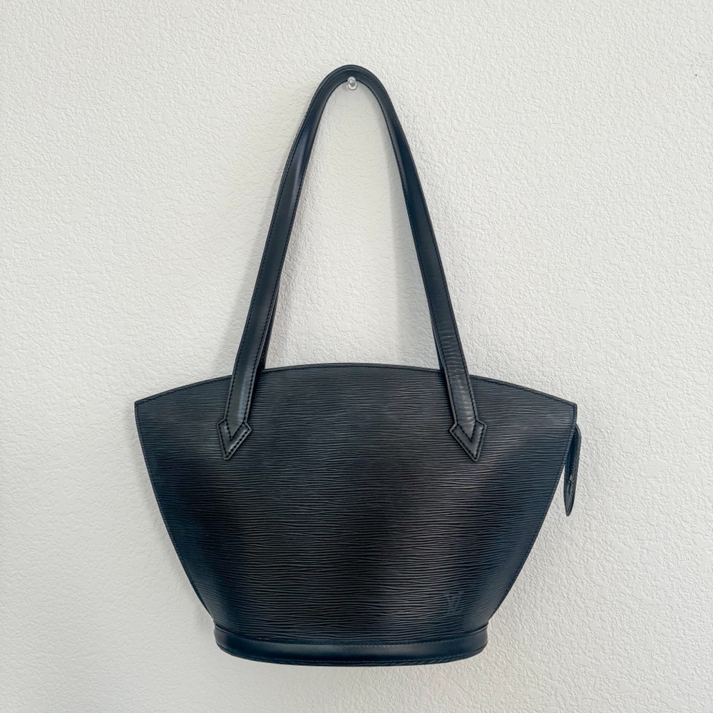 Louis Vuitton Black Epi Saint Jacques PM